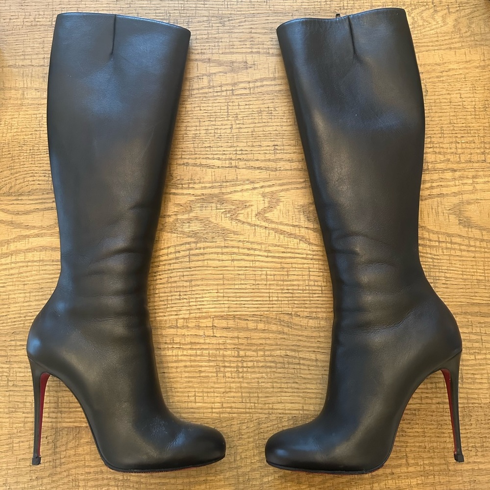 Christian Louboutin 4” Heel Boots. Original $1800.00
